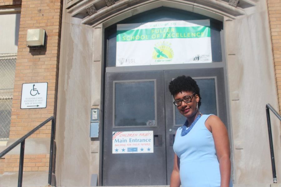  Principal Marilyn McCottrell, Fuller School of Excellence. Photo by Adeshina Emmanuel